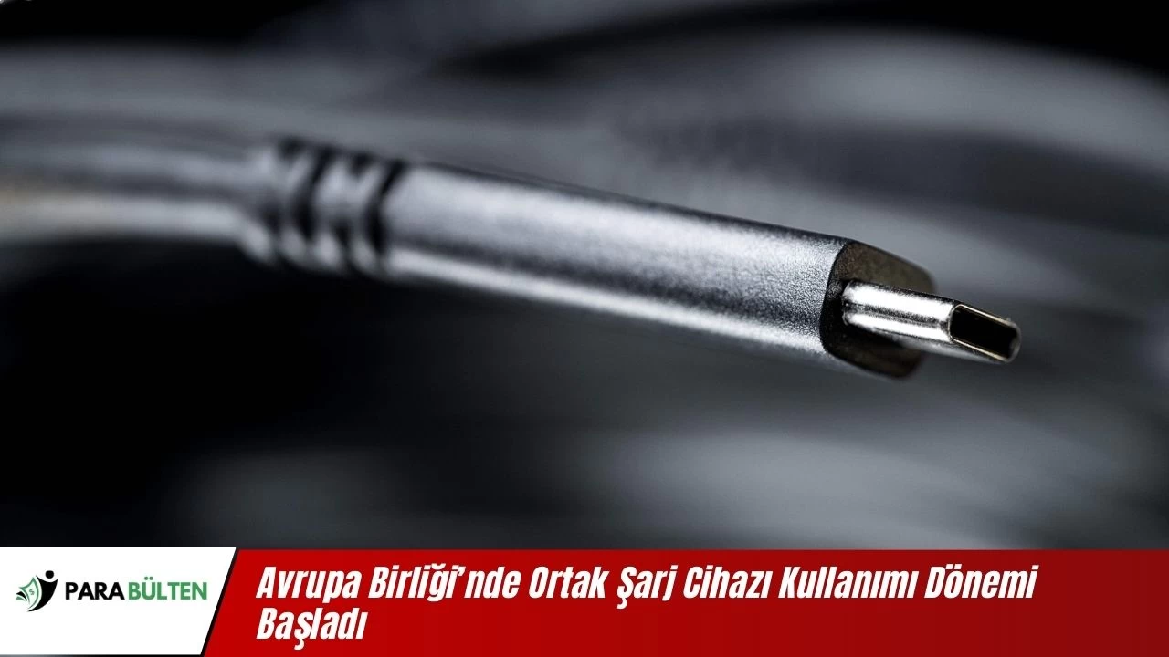 Avrupa Birliği’nde Ortak Şarj Cihazı Kullanımı Dönemi Başladı