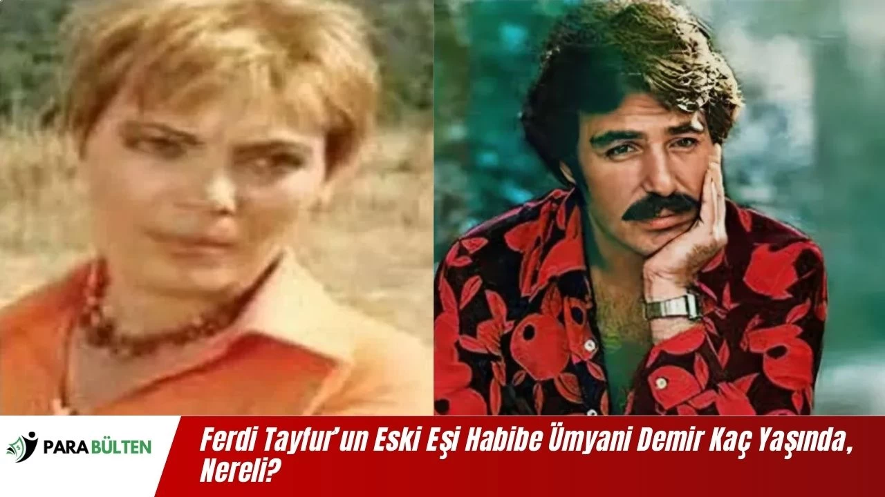 Ferdi Tayfur’un Eski Eşi Habibe Ümyani Demir Kimdir, Kaç Yaşında, Nereli?