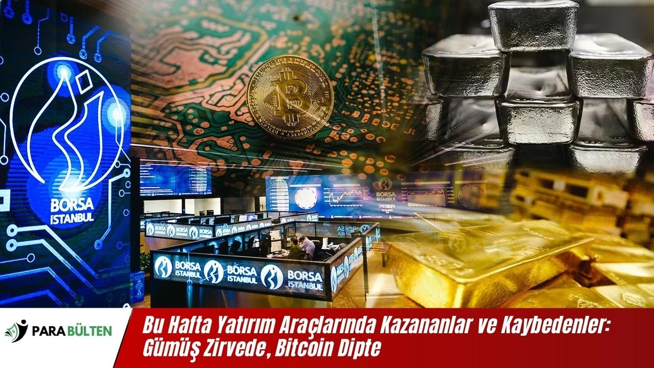 Bu Hafta Yatırım Araçlarında Kazananlar ve Kaybedenler: Gümüş Zirvede, Bitcoin Dipte