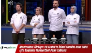 MasterChef Türkiye: 28 Aralık'ta İkinci Finalist Onur Oldu! İşte Bugünün MasterChef Puan Tablosu