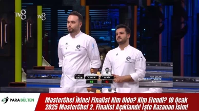 MasterChef İkinci Finalist Kim Oldu? Kim Elendi? 10 Ocak 2025 MasterChef 2. Finalist Açıklandı! İşte Kazanan İsim!