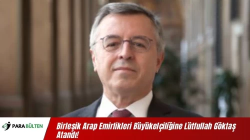 Birleşik Arap Emirlikleri Büyükelçiliğine Lütfullah Göktaş Atandı!