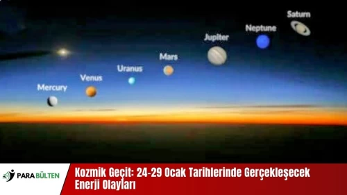 Kozmik Geçit: 24-29 Ocak Tarihlerinde Gerçekleşecek Enerji Olayları